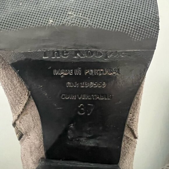 The Kooples Ankle Boots Gray - Leather Snake Print - Picture 9 of 12